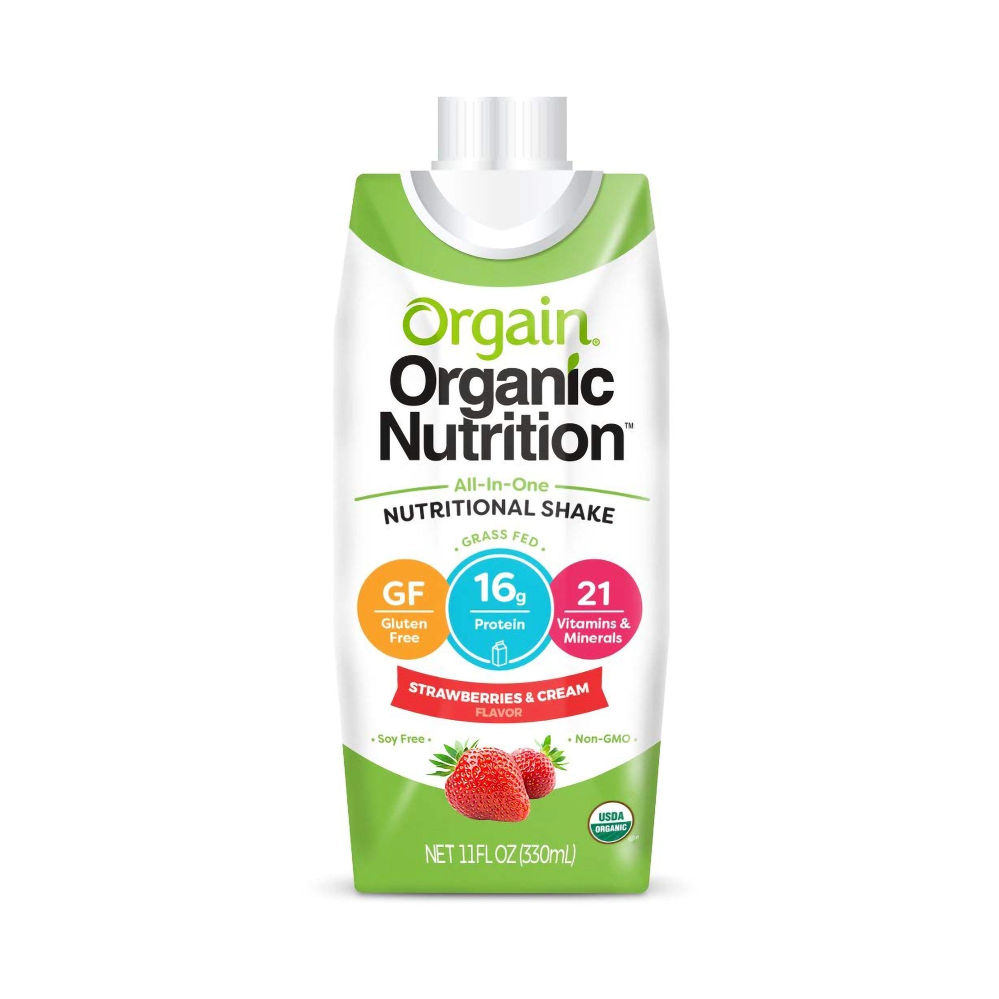 Orgain Kids Protein Organic Nutritional Shake Pediatric Oral Supplemen