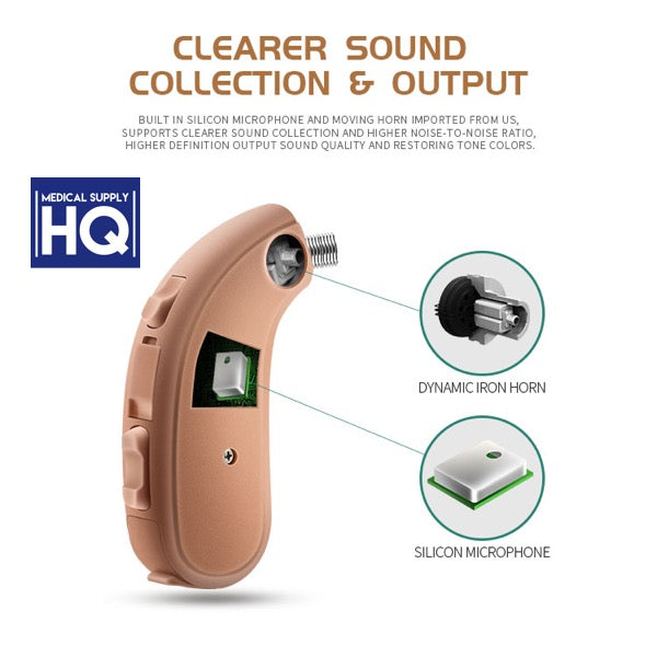 Silence Fighter™ 🥊  Hearing Aid 👂 For Moderate, Severe, and Profound Hearing Loss💥
