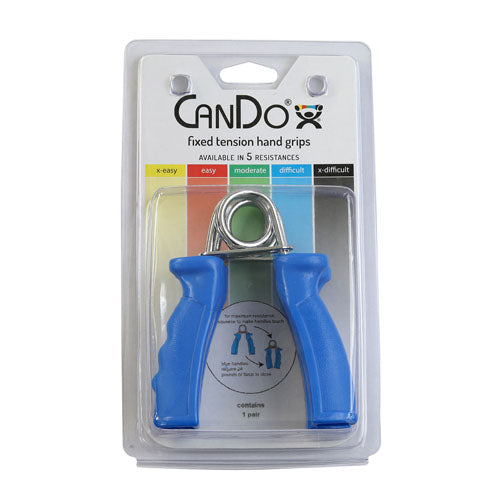 Hand Exercise Grips - Blue Hard  (Pair) (Hand/Wrist Exercise Products) - Img 2