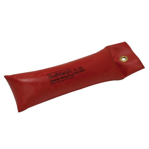 SoftGrip Hand Weight 7.5 lb  Red (Hand Weights) - Img 1