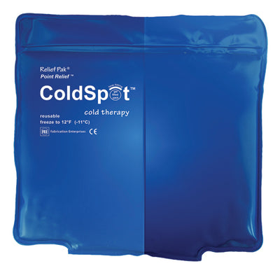 Reusable Heavy Duty Cold Pack  Quarter 5 x7  Blue Vinyl (Cold Therapy Packs) - Img 1