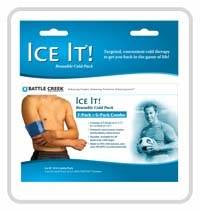 Ice It! F-Pack 4.5 x7  Refill for 10078A/G  Wrist/Ankle/Foot (Cold Therapy Packs) - Img 1