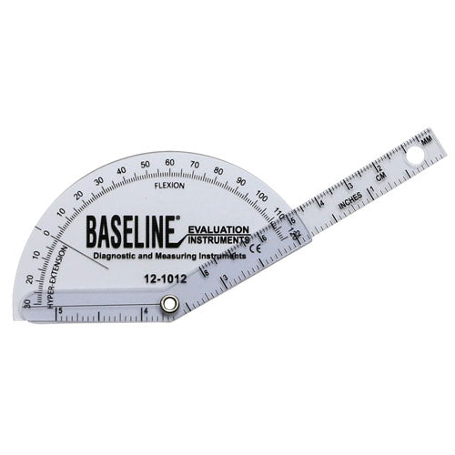 Finger Goniometer  Baseline Plastic  Flexion/Hyper-Extensn (Finger Goniometers) - Img 1