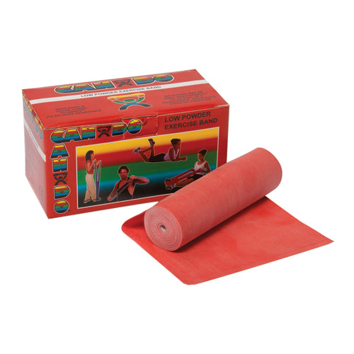 Cando Exercise Band Red Light  6-Yard Roll (Cando Exercise Band) - Img 1