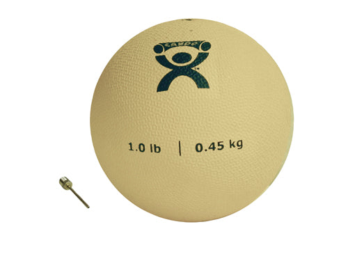 Plyometric Rebounder Ball 1 lb. Tan  5  Diameter (Rebounder Exerciser/Balls) - Img 1