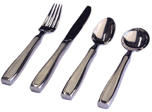 Dinnerware  Weighted Set/4 (Weighted Utensils) - Img 1