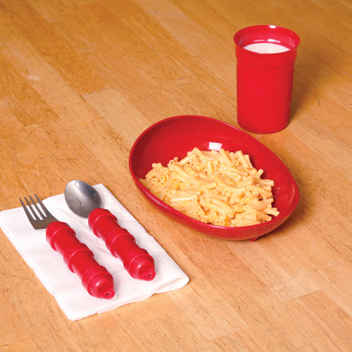 Redware Tablewear Set Basic (Alzheimer Specialty Red Dinner) - Img 1