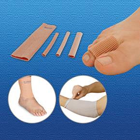 Gel Tubing Wide  3  (7.6cm)dia 10  (25.4cm) length (Each) (Heel Cushions & Pads) - Img 1