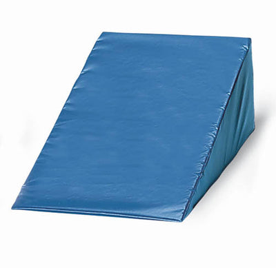 Vinyl Covered Foam Wedge 8 h x 24 w x 28 l  Navy (Bolster Rolls & Wedges) - Img 1