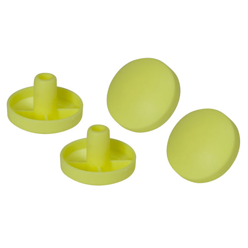 Tennis Ball Glides (2) Deluxe w/ 2 Replacement Glide Pads (Walker Accessories) - Img 3