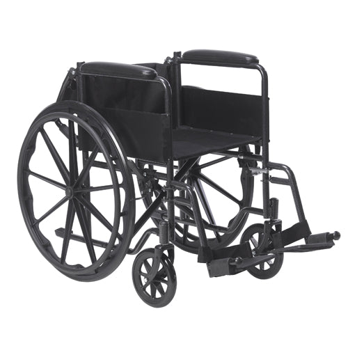 Wheelchair 18   w/Fixed Full Arms & Swingaway Det Footrests (Wheelchairs - Standard) - Img 4