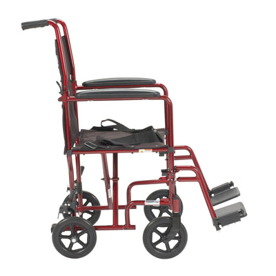 Wheelchair Transport Lightweight Red 19 (Wheelchair - Transport) - Img 4