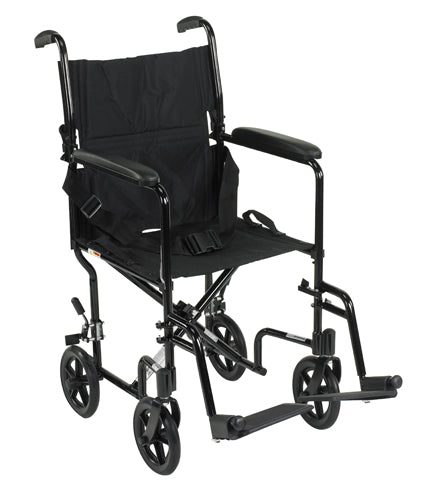 Wheelchair Transport Lightweight Blue 17 (Wheelchair - Transport) - Img 1