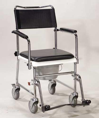 Wheelchair - Transport With Comm Open  Drop-Arm  (KD) (Wheelchairs - Lightweight K3/4) - Img 1