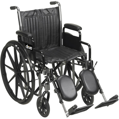 Wheelchair Econ Rem Desk Arms 20  w/ELR Dual Axle K1/K2 (Wheelchairs - Standard) - Img 1