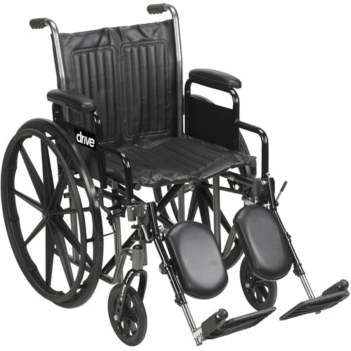 Wheelchair Econ Rem Desk Arms 20  w/ELR Dual Axle K1/K2 (Wheelchairs - Standard) - Img 1