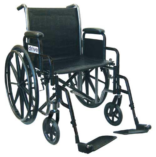 Wheelchair Econ Rem Desk Arms 16  w/SF    Dual Axle K1/K2 (Wheelchairs - Standard) - Img 1