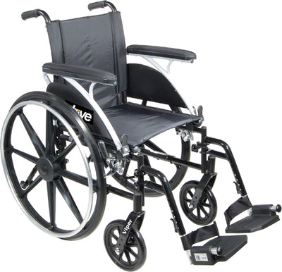 Wheelchair  Viper w/Flip Back Desk Arms  14   Elev Legrests (Wheelchairs - Lightweight K3/4) - Img 1
