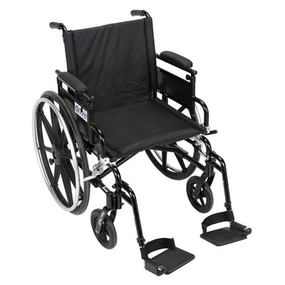 Viper Plus GT-Deluxe-Alum-SF Ltwt  Dual Axle 20  Univ Arms (Wheelchair - Accessories/Parts) - Img 1