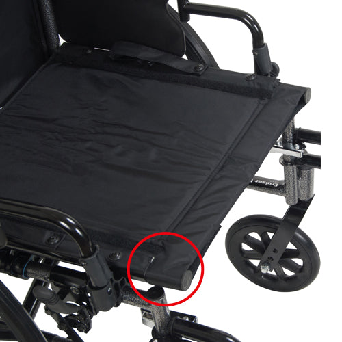 Cruiser X4 W/C 20  w/SF & Ht Adj Flip-Back Desk Arms (Wheelchairs - Lightweight K3/4) - Img 5