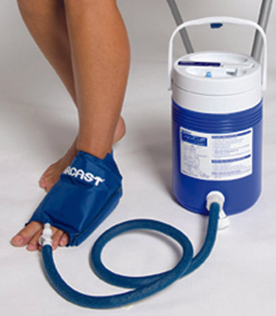 Aircast Cryo/ Cuff System- Ankle Cuff w/Cooler Pediatric (CRYO Systems & Cuffs) - Img 1