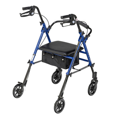 Rollator Aluminum w/Adj. Seat Height  Blue (Rollators) - Img 3