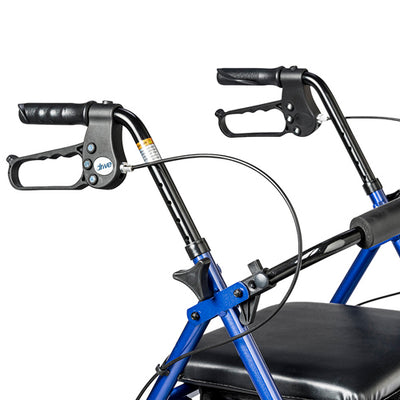 Rollator Aluminum w/Adj. Seat Height  Blue (Rollators) - Img 5