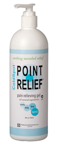 Point Relief ColdSpot Pain Relief Gel  16oz Pump (Analgesic Lotions/Sprays) - Img 1