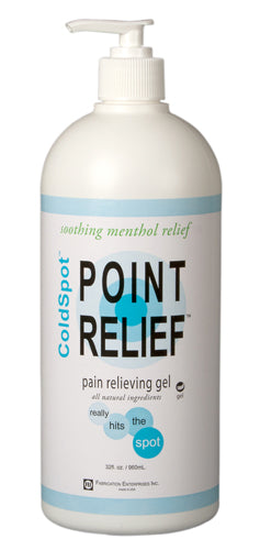 Point Relief ColdSpot Pain Relief Gel  32oz Pump (Analgesic Lotions/Sprays) - Img 1