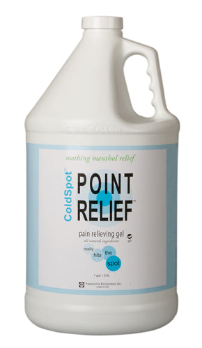 Point Relief ColdSpot Pain Relief Gel  128oz (1gal) Pump (Analgesic Lotions/Sprays) - Img 1
