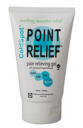 Point Relief ColdSpot Pain Relief Gel  4oz Tube (Analgesic Lotions/Sprays) - Img 1