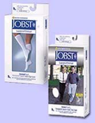 Jobst Sensifoot Over-The-Calf Sock White Medium (Socks/Sandals/Slippers) - Img 1