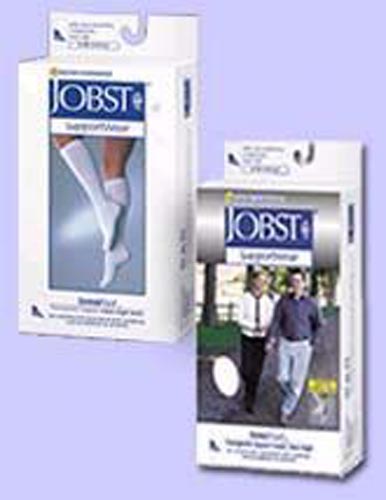 Jobst Sensifoot Over-The-Calf Sock White Large (Socks/Sandals/Slippers) - Img 1
