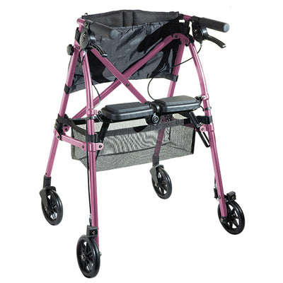 EZ Fold-N-Go Rollator - Regal Rose  (each) (Rollators) - Img 2