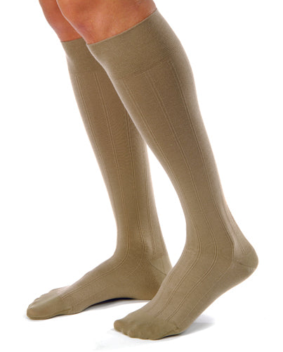 Jobst for Men Casual Medical Legwear  30-40mmHg Small Khaki (Jobst for Men Casual 30-40mmHg) - Img 1