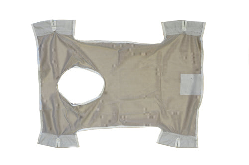 Sling  Commode  Dacron Mesh w/Chains (Patient Lifters, Slings, Parts) - Img 1