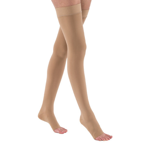 Jobst Relief 20-30 Thigh-Hi Open Toe Beige Large (Jobst Ultrasheer 20-30 ThighHi) - Img 1