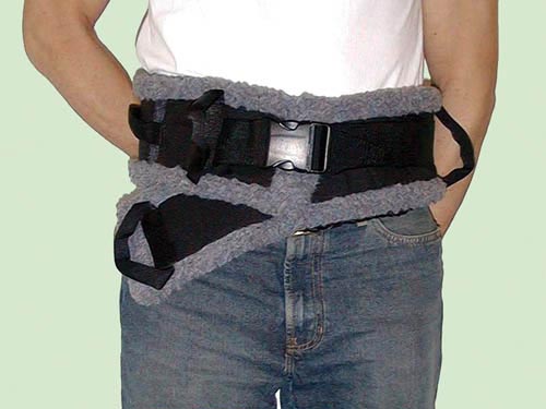 SafetySure Transfer Belt Sheepskin Lined Med 32 -48