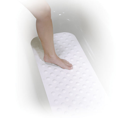 Bathtub Safety Mat Large White 15.75  x 35.5 (Safety Bath Mat) - Img 2