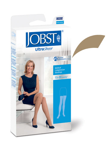 Jobst Ultrasheer 15-20mmHG Thigh Hi Medium (pr) Honey (Jobst Ultrasheer 15-20 ThighHi) - Img 1