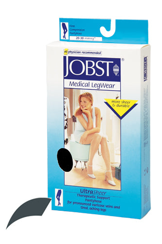 Jobst Ultrasheer 20-30mmHG Pantyhose Antracite XL (Jobst 20-30 mmHg Pantyhose) - Img 1