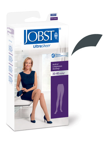 Jobst Ultrasheer 30-40mmHG Pantyhose Antracite Small (Jobst 20-30 mmHg Pantyhose) - Img 1