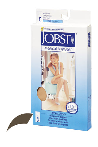 Jobst Ultrasheer 15-20mmHg Knee Hi XL (pr) Espresso (Jobst Ultrasheer 15-20 Knee Hi) - Img 1