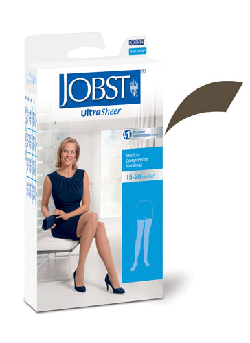 Jobst Ultrasheer 15-20mmHG Thigh Hi Medium (pr) Espresso (Jobst Ultrasheer 15-20 ThighHi) - Img 1