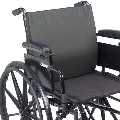 Wheelchair Back Cushion 18x17  General Use  w/Lumbar Support (Cushions - Foam) - Img 2