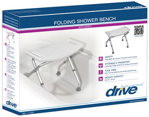 Folding Shower Chair Retail Packed (Bath& Shower Chair/Accessories) - Img 3