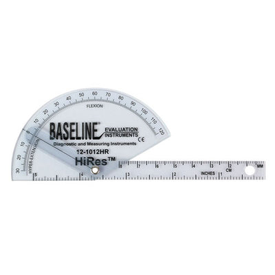 Baseline HiRes Goniometer Flex/Hyper Ext Plastic 5-1/2 (Finger Goniometers) - Img 1