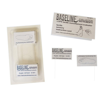 Baseline Tactile Monofilament Evaluator 5.07(10gm)Bx/20 Disp (Nerve/Sensory Evaluator&Access) - Img 1
