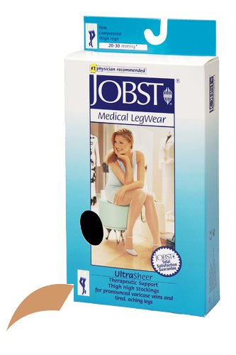 Jobst Ultrasheer 20-30 Thigh Hi Sun Bronze Large (Jobst Ultrasheer 20-30 ThighHi) - Img 1