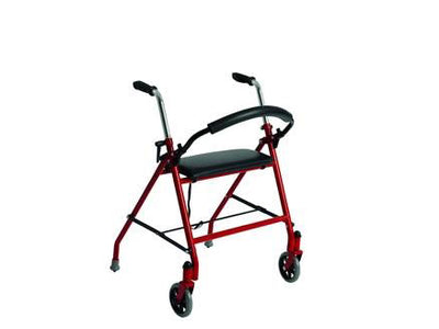 Rollator  Push Down Brake  Red (Rollators) - Img 1